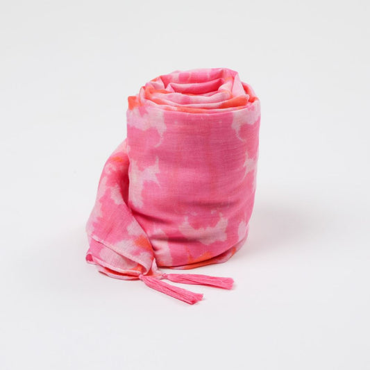 Pañuelo Estampado Petunia Rosado Humana
