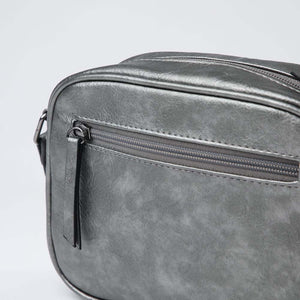 Cartera Cruzada Kalia Plateada Humana