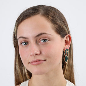 Aros Mediano Forest Dorado Humana