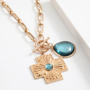 Collar Corto Deep Dorado Humana