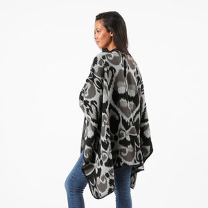 Poncho  Marit Negro Tatienne