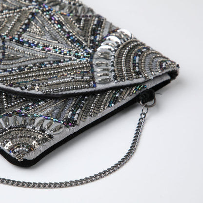 Clutch Bulgaria Plateado Humana