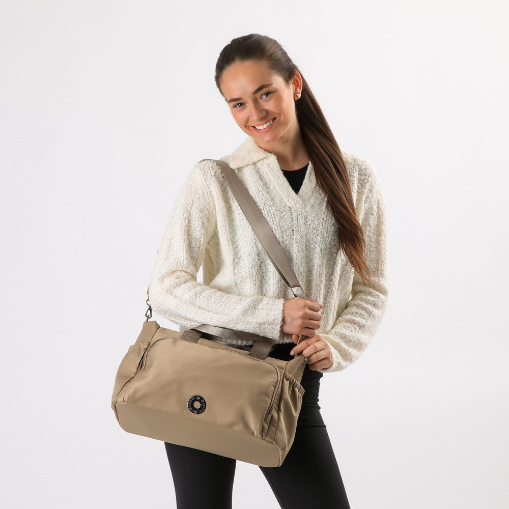 Cartera Tote Vernazza Beige I-D