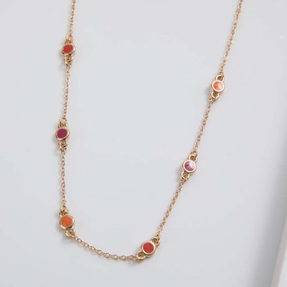 Collar Largo Saorie Dorado i-D