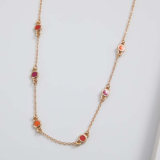 Collar Largo Saorie Dorado i-D