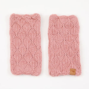 Guante  Lana Oksana Rosado Tatienne