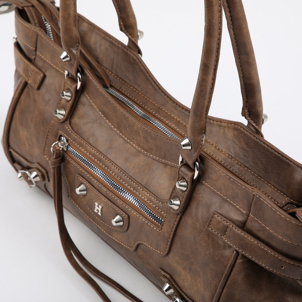 Cartera Hombro Coco Brown Humana