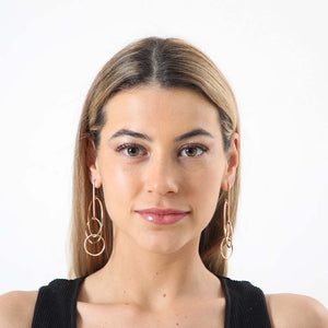 Aros Largo Soda Dorado i-D