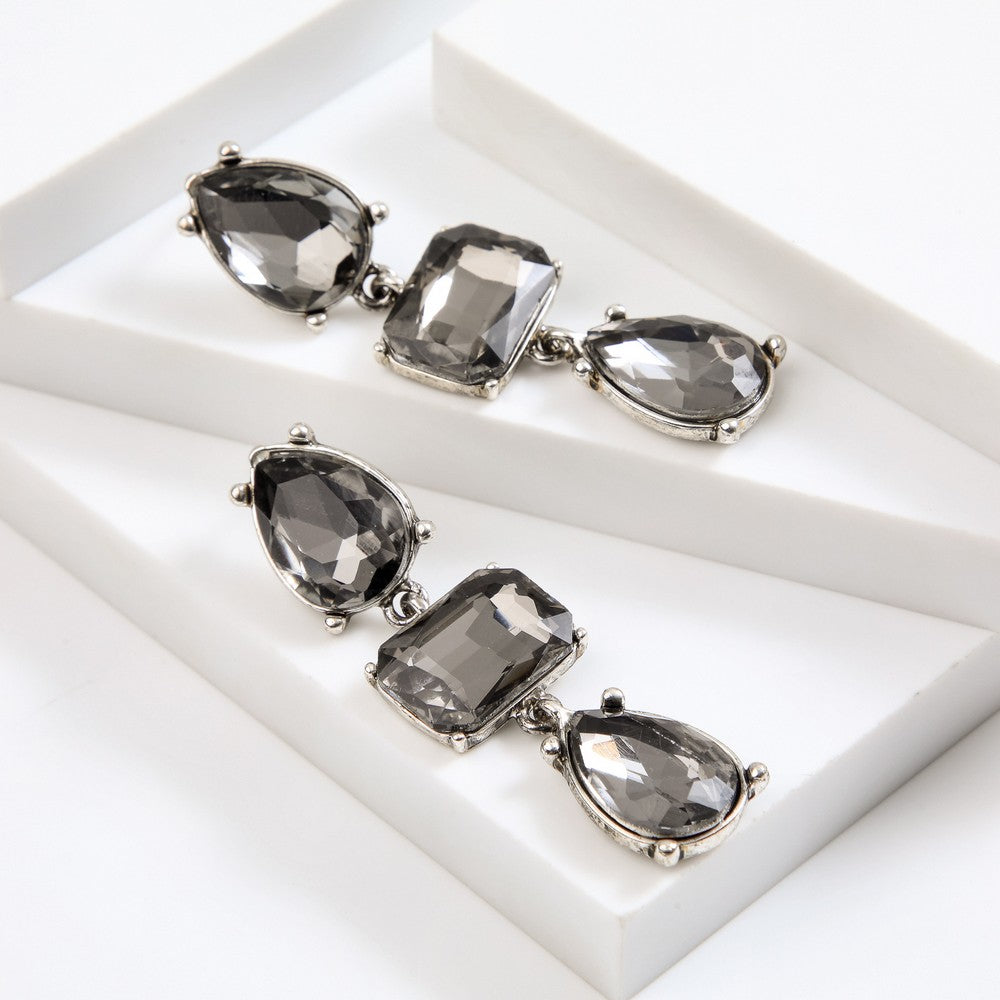 Aros Largos Azra Silver Tatienne
