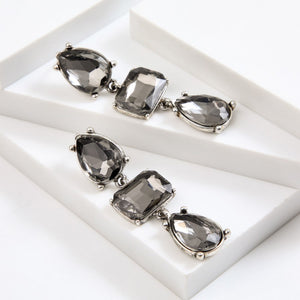Aros Largos Azra Silver Tatienne