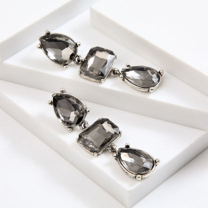 Aros Largos Azra Silver Tatienne