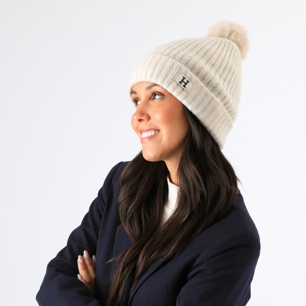 Gorro Lana Pedro Beige Humana