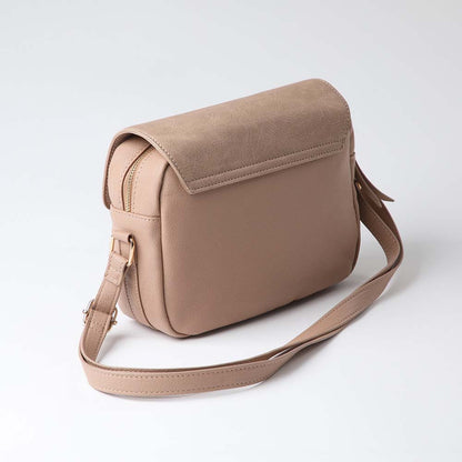 Cartera Cruzada Chloe Beige i-D