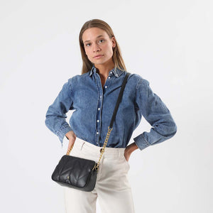 Cartera Cruzada Sintra Negro Humana