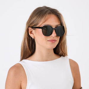 Anteojos de sol Puerto Viejo Cuadrado negro Bobs