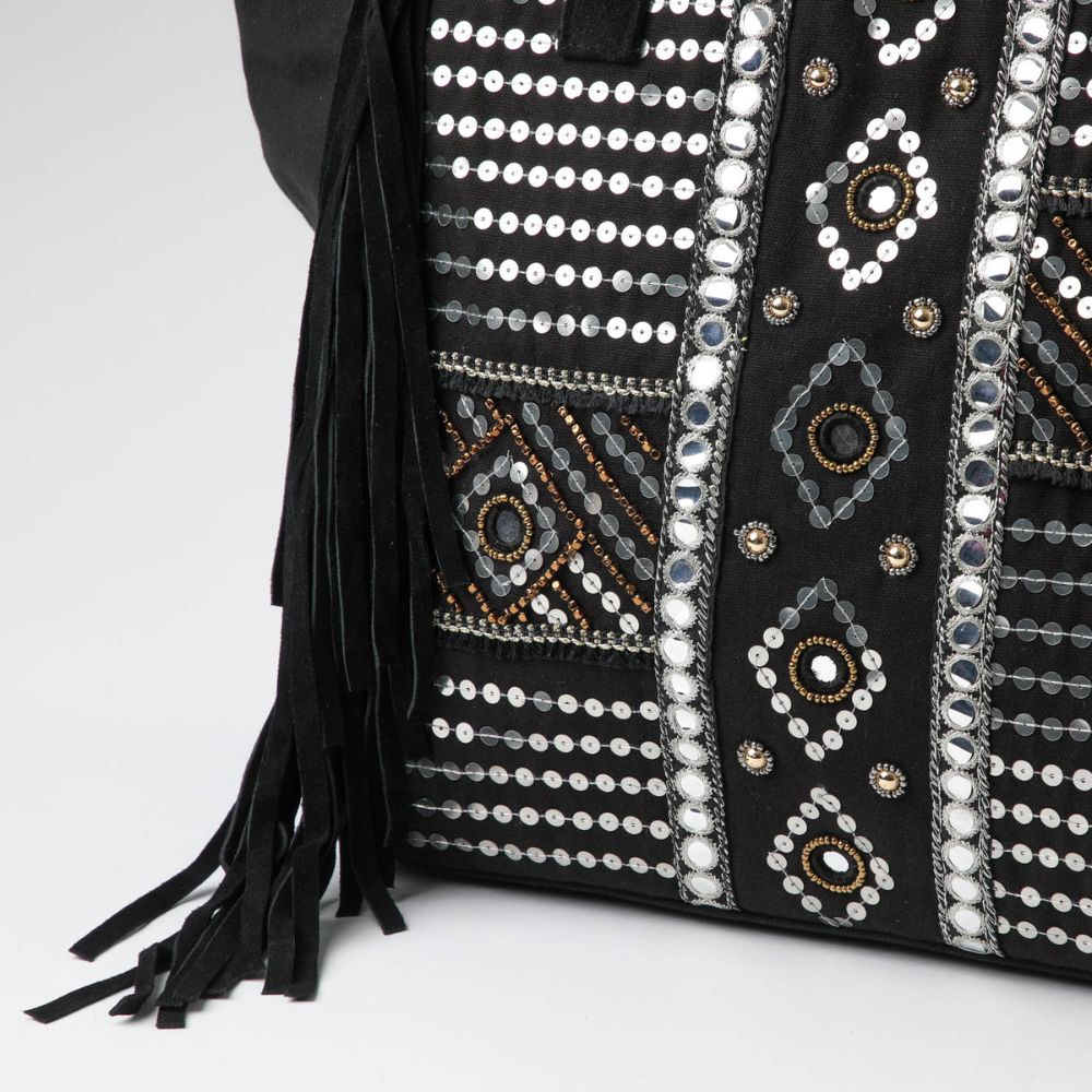 Cartera Hombro Victoria Negra Humana