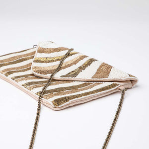 Clutch Cobre Dorado Humana