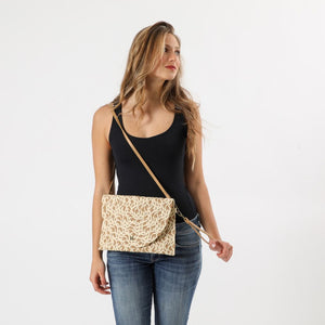 Cartera Hombro Lap Beige Humana