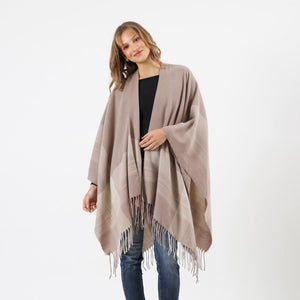Poncho  Arouca Beige I-D
