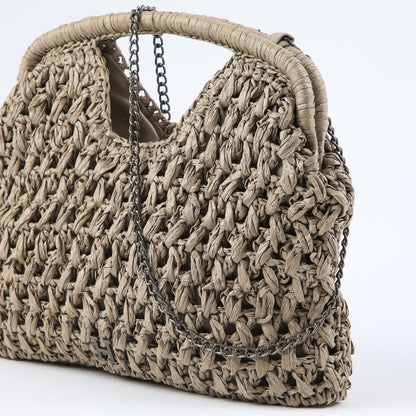 Cartera De Playa Saint Tropez Taupe Humana