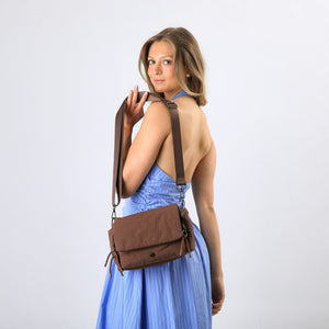 Cartera Cruzada Marion Black Humana