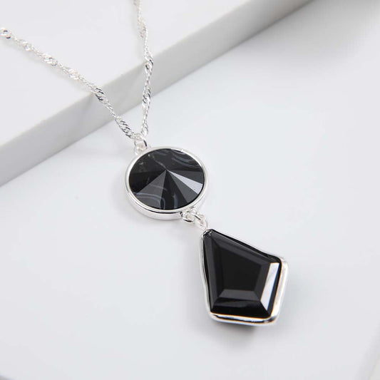 Collar Largo Viar Negro Tatienne