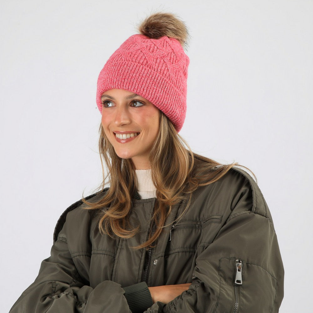 Gorro Sevilla Rosado I-D