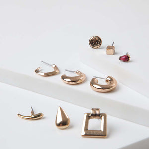 Set Aros Kar Dorado Humana