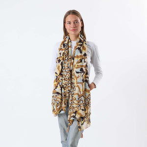 Pañuelo Estampado Pamplona Café Humana