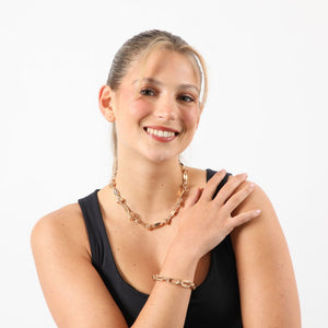 Pulsera Corto Apricot Crush 1 Dorado Tatienne