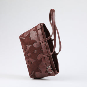 Cartera Hombro Rhania Burgundy Humana