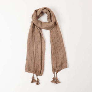 Pañuelo Liso Café Grano Tatienne