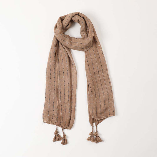 Pañuelo Liso Café Grano Tatienne