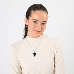 Collar Corto Lina Plateado I-D