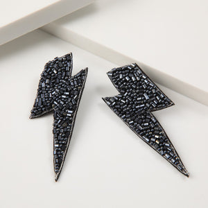 Aros Largos Rayo Dorado Humana