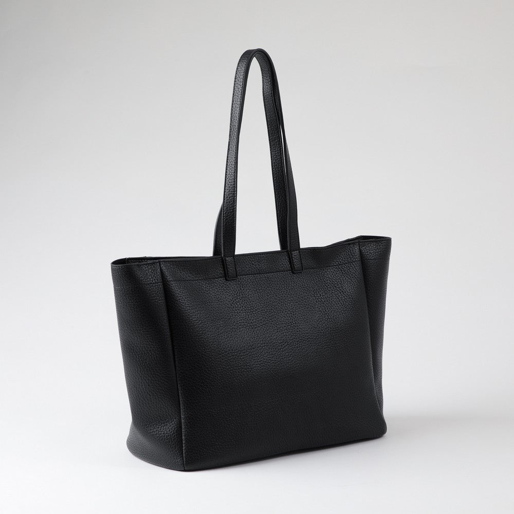 Cartera Tote Bianca Negro Humana