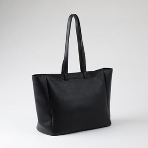 Cartera Tote Bianca Negro Humana