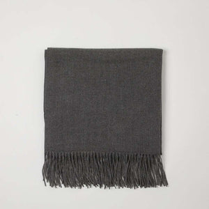 Manta Invierno Solid Gris i-D