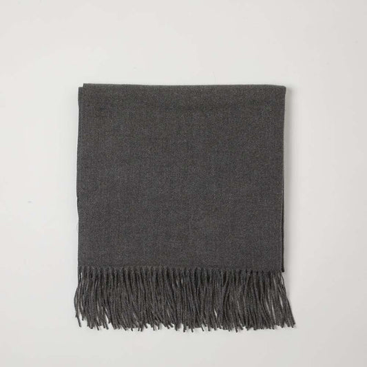 Manta Invierno Solid Gris i-D