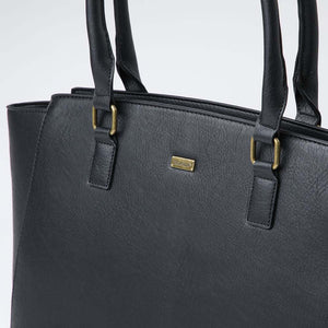 Cartera Hombro Oxford Negro Tatienne