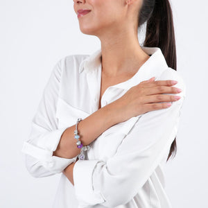 Pulsera Charm Morado Tatienne