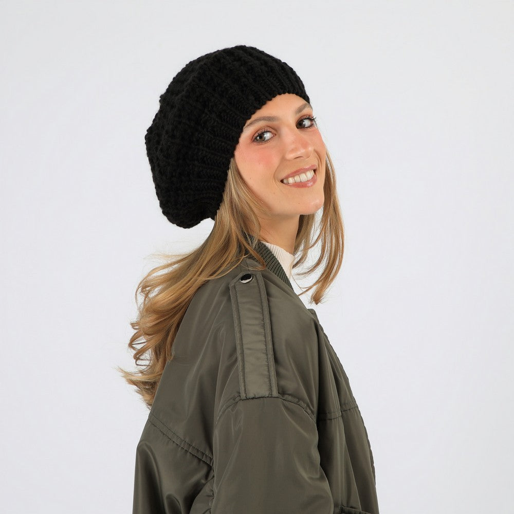 Boina Cadiz Negro I-D