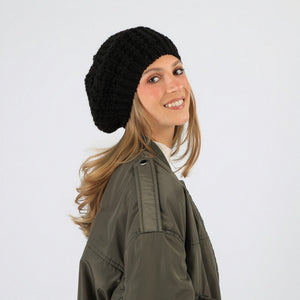 Gorro Boina Cadiz Negro I-D