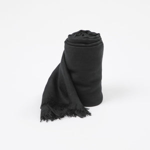 Pañuelo Liso Eleonor Negro Tatienne