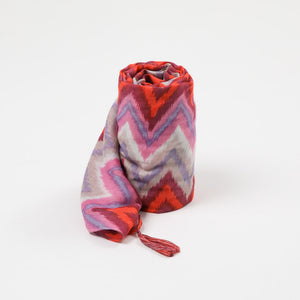 Pañuelo Estampado Pensamiento Morado i-D