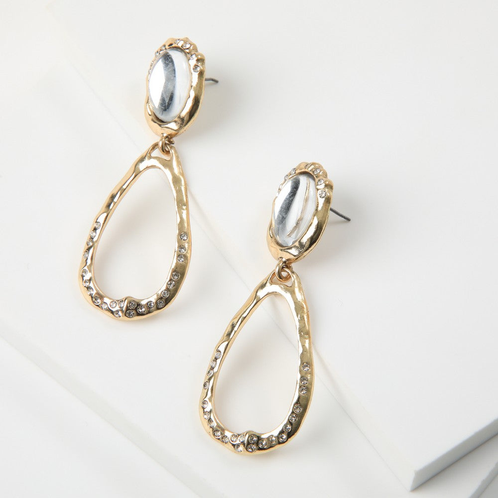 Aros Largos Xeni Dorado Tatienne