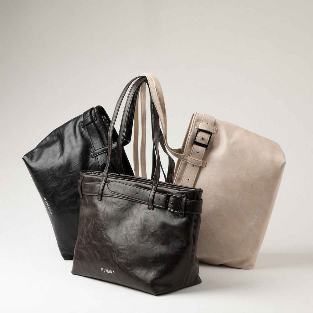 Cartera Tote Asia Ivory Humana