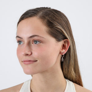 Aros Argolla Pebble Plateado Humana