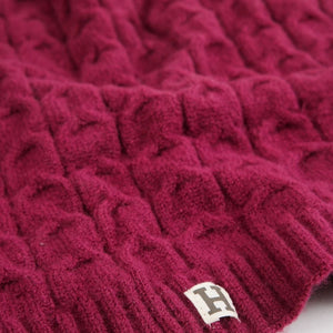 Cuello Lana Juana Fucsia Humana