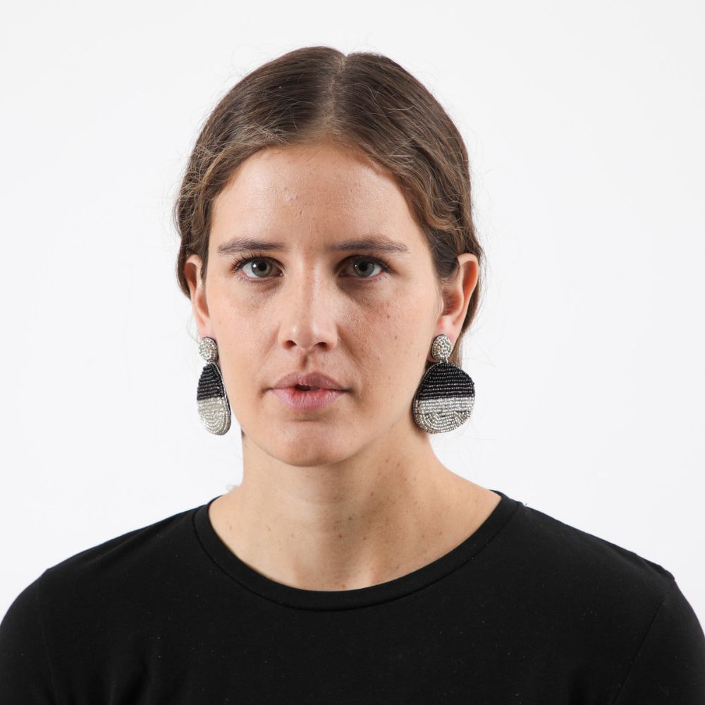 Aros Largo Nápoles Plateado Tatienne